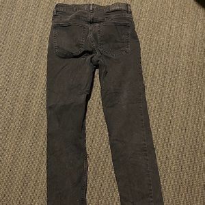 black skinny jeans